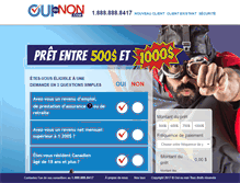 Tablet Screenshot of ouiounon.com